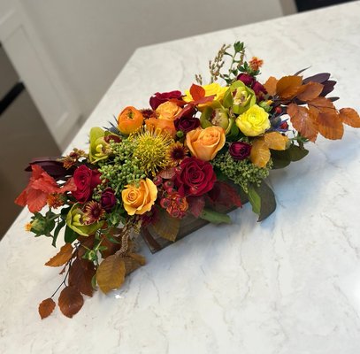 Fall Event arrangements - Just a couple of examples of fall arrangements made by Novapetal.