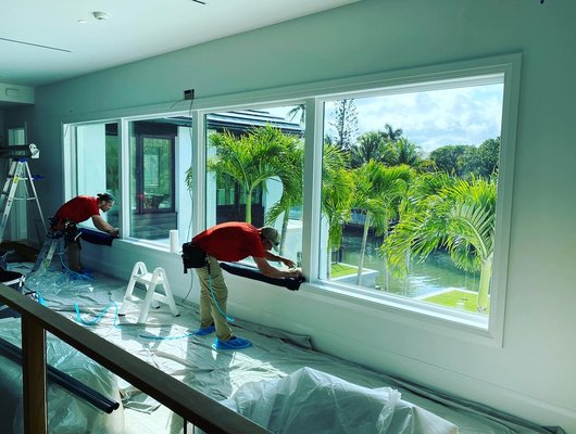 Installation of VKOOL VK 70 - We installed our clear film for heat rejection and UV protection. Installation of VKOOL VK 70 - We installed our clear film for heat rejection and UV protection.