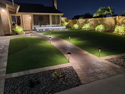Pavers-Turf-Lighting-Planters - Paving stone can give a space unique personality! Call us today for an appointment! Pavers-Turf-Lighting-Planters - Paving stone can give a space unique personality! Call us today for an appointment!