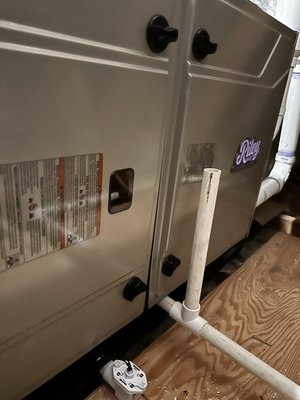 New 96% Furnace - Comprehensive installation of a high-efficiency 96% AFUE furnace system. This project involved removing an outdated, inefficient unit and replacing it with a modern, energy-saving heating solution. We performed custom plenum transitions to ensure an airtight fit, upgraded the venting to meet high-efficiency condensing standards, and calibrated the system for optimal airflow. This upgrade provides the homeowner with significantly lower utility bills and more consistent, reliable warmth throughout the winter. New 96% Furnace - Comprehensive installation of a high-efficiency 96% AFUE furnace system. This project involved removing an outdated, inefficient unit and replacing it with a modern, energy-saving heating solution. We performed custom plenum transitions to ensure an airtight fit, upgraded the venting to meet high-efficiency condensing standards, and calibrated the system for optimal airflow. This upgrade provides the homeowner with significantly lower utility bills and more consistent, reliable warmth throughout the winter.