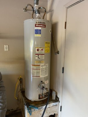 Water Heater - Installed new water heater for customer