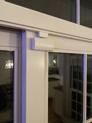Customers home security setup - This customer ordered five window and door sensors one motion sensor along with two ring doorbell’s One in the front and one in the back and an outdoor camera for his driveway. He paid zero dollars out-of-pocket and his monthly monitoring fee is $60. It took us less than two hours to install. Customers home security setup - This customer ordered five window and door sensors one motion sensor along with two ring doorbell’s One in the front and one in the back and an outdoor camera for his driveway. He paid zero dollars out-of-pocket and his monthly monitoring fee is $60. It took us less than two hours to install.
