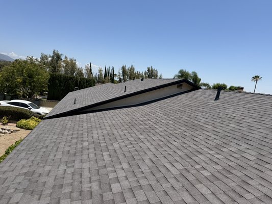 Rancho Cucamonga Roof & Home Improvement Project - For this project, the homeowner had a specific budget in mind, so we worked with them to provide a fair and affordable price that allowed them to complete not only the roof and gutter work, but several additional improvements around the home as well.

In addition to the roofing and gutter installation, we installed five new light fixtures, completed drywall repairs, installed a new mailbox, repaired the attic access door, paint fascia, replaced a mirror, mounted a TV, and replaced the bathroom fan switch. By handling multiple projects at once, we were able to help the homeowner improve both the interior and exterior of the property while staying within budget.