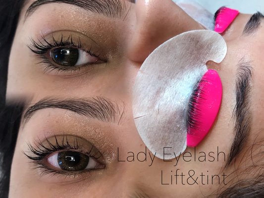 Lift &tint - Lift &tint that is depending yourself lash make curl, tint is change to your lashes color, usually mostly lady choose black color , So that’s you will very easy take care your eyelashes Lift &tint - Lift &tint that is depending yourself lash make curl, tint is change to your lashes color, usually mostly lady choose black color , So that’s you will very easy take care your eyelashes
