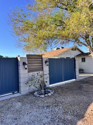 Custom Metal Gate Door - Custom metal gate door built from scratch, designed for durability and a clean, modern look. Custom Metal Gate Door - Custom metal gate door built from scratch, designed for durability and a clean, modern look.