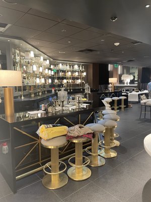 Row One Bar (Sacramento Kings Stadium) - Installed Stoneguard Clear on the black marble at the VIP bar at the Sacramento Kings stadium. Row One Bar (Sacramento Kings Stadium) - Installed Stoneguard Clear on the black marble at the VIP bar at the Sacramento Kings stadium.