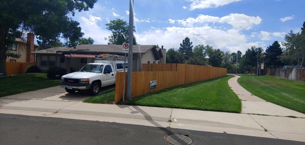 Our fence build have to make sure our house looks just as good as our clients - Beautiful transformation Our fence build have to make sure our house looks just as good as our clients - Beautiful transformation