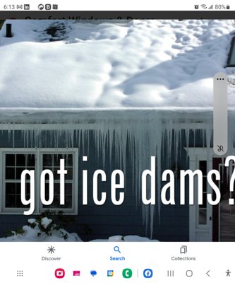 ICE DAM REMOVAL & ROOF SNOW REMOVAL - We will remove your ice dams and roof snow today, save your home from major water and weight damage call chad 612-810-1419 we service the entire twin cities.