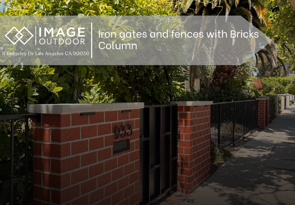 Iron gates and Fences - This comprehensive residential project highlights our expertise in secure and stylish entry solutions, combining custom ironwork, masonry, and modern technology:
- Two pedestrian gates:
We installed two custom iron pedestrian gates, designed for daily use and secure access. Each gate features a durable, powder-coated finish and a modern design that enhances the property’s entrance points.
- One driveway gate:
A robust iron driveway gate was fabricated and installed, providing both security and a refined, elegant look. The gate is seamlessly integrated with the brick columns and fencing for a cohesive appearance.
- Iron fencing:
Matching iron fencing was installed along the property’s perimeter, ensuring consistent security and a unified, contemporary look. The fencing is low-maintenance and built to withstand the elements.
- Brick columns:
Sturdy brick columns were constructed to support the gates and fencing, adding architectural character and long-lasting strength. The brickwork was carefully selected to complement the home’s exterior.
- Mailbox and address numbers:
A custom mailbox was incorporated into one of the brick columns for convenient access and visual appeal. Modern, easy-to-read address numbers were also installed, providing clear identification and enhancing the property’s curb appeal.
- Automatic gate opener:
For added convenience and security, an advanced automatic gate opener was installed on the driveway gate. The motorized system allows for remote-controlled access, smooth operation, and reliable performance.
Every element of this project was completed with attention to detail and a commitment to quality craftsmanship.
The result is a secure, functional, and visually impressive entryway that elevates the property’s value and aesthetic. Iron gates and Fences - This comprehensive residential project highlights our expertise in secure and stylish entry solutions, combining custom ironwork, masonry, and modern technology:
- Two pedestrian gates:
We installed two custom iron pedestrian gates, designed for daily use and secure access. Each gate features a durable, powder-coated finish and a modern design that enhances the property’s entrance points.
- One driveway gate:
A robust iron driveway gate was fabricated and installed, providing both security and a refined, elegant look. The gate is seamlessly integrated with the brick columns and fencing for a cohesive appearance.
- Iron fencing:
Matching iron fencing was installed along the property’s perimeter, ensuring consistent security and a unified, contemporary look. The fencing is low-maintenance and built to withstand the elements.
- Brick columns:
Sturdy brick columns were constructed to support the gates and fencing, adding architectural character and long-lasting strength. The brickwork was carefully selected to complement the home’s exterior.
- Mailbox and address numbers:
A custom mailbox was incorporated into one of the brick columns for convenient access and visual appeal. Modern, easy-to-read address numbers were also installed, providing clear identification and enhancing the property’s curb appeal.
- Automatic gate opener:
For added convenience and security, an advanced automatic gate opener was installed on the driveway gate. The motorized system allows for remote-controlled access, smooth operation, and reliable performance.
Every element of this project was completed with attention to detail and a commitment to quality craftsmanship.
The result is a secure, functional, and visually impressive entryway that elevates the property’s value and aesthetic.