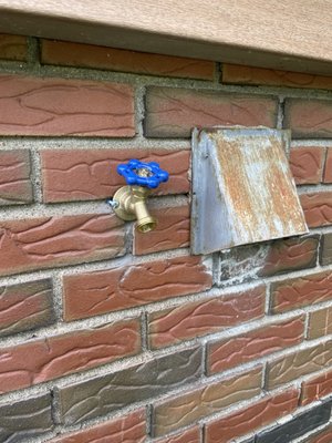 Plumbing Valve Replacement - This is a replacement job done by our plumbers in Plainville Connecticut. Featured here were some different valve replacements. Firstly we replaced a washing machine valve. Allowing our customers to get back to having a functioning washing machine. Also for this customer we replaced their outdoor spigot. The previous spigot was cracked and unusable. Our plumbers were able to replace this and return function to the customers outdoor hose. The current project came to us through Yelp; the customer was contacted quickly and service was done swiftly by our plumbers! Plumbing Valve Replacement - This is a replacement job done by our plumbers in Plainville Connecticut. Featured here were some different valve replacements. Firstly we replaced a washing machine valve. Allowing our customers to get back to having a functioning washing machine. Also for this customer we replaced their outdoor spigot. The previous spigot was cracked and unusable. Our plumbers were able to replace this and return function to the customers outdoor hose. The current project came to us through Yelp; the customer was contacted quickly and service was done swiftly by our plumbers!