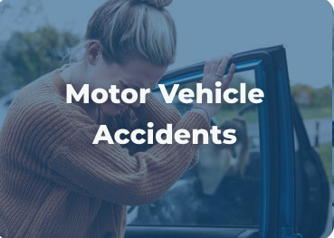 Motor Vehicle Accidents - We Specialize in treating.