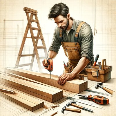 Carpentry and Construction - Carpentry: Creation and repair of wooden structures, such as shelves, cabinets, and frames.
Installation Services: Setting up appliances and mounting TVs and shelves. Carpentry and Construction - Carpentry: Creation and repair of wooden structures, such as shelves, cabinets, and frames.
Installation Services: Setting up appliances and mounting TVs and shelves.