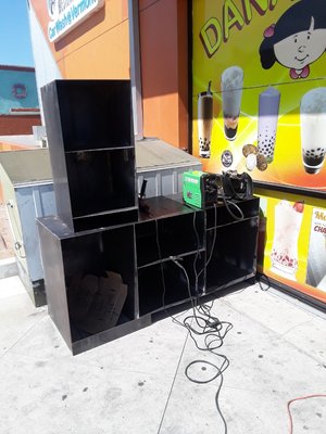 metal cabinets - metal cabinets for a ice cream parlor all done by me