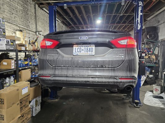 2014 Ford Fusion Structural & Body Repair - We recently took in this Ford Fusion requiring significant bodywork on the passenger side. The project involved sourcing high-quality replacement parts and performing a full teardown and rebuild of the door and front-end components. 2014 Ford Fusion Structural & Body Repair - We recently took in this Ford Fusion requiring significant bodywork on the passenger side. The project involved sourcing high-quality replacement parts and performing a full teardown and rebuild of the door and front-end components.