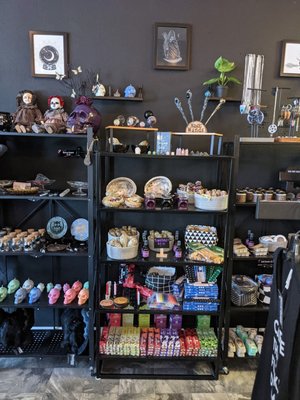 In Store Displays - A peek at our in store products and interior.