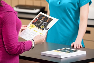 Printing Services - Printing Services
Need to print it now? No need to wait, we offer same day printing. The UPS Store® is your local print provider, conveniently located right in your neighbourhood. We offer a wide range of printing products, including brochures, business cards, banners, presentations, invitations and menus as well as document finishing services, plus paper and office supplies. We can print that!
Let us handle your print needs while you take care of business. We stock a variety of papers and can professionally “finish” your documents to your specifications. Whether you require smaller print quantities or large print runs, we can fulfill all your print needs.
Graphic Design
Have a great idea, but are not sure how to translate it on to a printed page? The UPS Store is here to help. We can turn your ideas into reality.
Business Cards
Business cards are a must-have for connecting with both your current and prospective customers. Get professionally printed business cards from The UPS Store that will establish and reinforce your business identity. Print in brilliant full-colour, single- or double-sided on quality cardstock.
Letterhead & Stationery
Letterhead is the perfect product to accompany your business cards. Use your letterhead to invoice your customers, write professional correspondence, and send notices. At The UPS Store®, we can professionally print your letterhead and stationery on a variety of upgraded paper stocks.
Presentations
Printed presentations from The UPS Store® can take your workshop, lecture or important business proposal to the next level, ensuring your audience remembers you. We offer full-colour printed presentations with many different binding and cover options.
Marketing Materials & Flyers
Quality and professionally printed materials will help your small business shine. Show off your products and services to your customers with professionally printed sales flyers, brochures and other marketing materials. We can provide various sizes, folded any which way, on just the right paper to make your information pop off the page. We offer complete printing services including full-colour, double-sided printing, folding, binding, and laminating.
Postcards & Invitations
Postcards and invitations allow you to get the word out about your business or event. Let us design and print them for distribution or mailing. And when you’re ready, we can even help to get your postcards out to your customers. Come talk to your print solutions team at The UPS Store® today.
Our postcard and invitation printing services include:
Full-colour
Double-sided
Various sizes
Assortment of paper
Graphic design
Banners
From trade shows to grand openings, banners help communicate your message and get noticed. Our banners come in standard and custom sizes. We also offer banner stands to help display your design.
Posters
We are your print experts and provide quality poster printing in a number of sizes. We can also mount and laminate your poster for increased longevity and a professional appearance.
Document Finishing
Make your documents and presentations stand out! Some of the services we offer include:
Tabs
Collating
Binding
Folding
Padding
Cutting and Drilling
Laminating
Online Printing
The UPS Store’s online print submission tool allows you to request a quotation, submit your files for printing or place your order online with just a few simple clicks of the mouse!
Our convenient online payment option allows you to pay for your order online, coordinate pickup at the store or arrange for UPS® delivery to your address of choice. Best of all, The UPS Store’s online print submission tool supports all of your favorite devices so you can place your order from anywhere. Printing Services - Printing Services
Need to print it now? No need to wait, we offer same day printing. The UPS Store® is your local print provider, conveniently located right in your neighbourhood. We offer a wide range of printing products, including brochures, business cards, banners, presentations, invitations and menus as well as document finishing services, plus paper and office supplies. We can print that!
Let us handle your print needs while you take care of business. We stock a variety of papers and can professionally “finish” your documents to your specifications. Whether you require smaller print quantities or large print runs, we can fulfill all your print needs.
Graphic Design
Have a great idea, but are not sure how to translate it on to a printed page? The UPS Store is here to help. We can turn your ideas into reality.
Business Cards
Business cards are a must-have for connecting with both your current and prospective customers. Get professionally printed business cards from The UPS Store that will establish and reinforce your business identity. Print in brilliant full-colour, single- or double-sided on quality cardstock.
Letterhead & Stationery
Letterhead is the perfect product to accompany your business cards. Use your letterhead to invoice your customers, write professional correspondence, and send notices. At The UPS Store®, we can professionally print your letterhead and stationery on a variety of upgraded paper stocks.
Presentations
Printed presentations from The UPS Store® can take your workshop, lecture or important business proposal to the next level, ensuring your audience remembers you. We offer full-colour printed presentations with many different binding and cover options.
Marketing Materials & Flyers
Quality and professionally printed materials will help your small business shine. Show off your products and services to your customers with professionally printed sales flyers, brochures and other marketing materials. We can provide various sizes, folded any which way, on just the right paper to make your information pop off the page. We offer complete printing services including full-colour, double-sided printing, folding, binding, and laminating.
Postcards & Invitations
Postcards and invitations allow you to get the word out about your business or event. Let us design and print them for distribution or mailing. And when you’re ready, we can even help to get your postcards out to your customers. Come talk to your print solutions team at The UPS Store® today.
Our postcard and invitation printing services include:
Full-colour
Double-sided
Various sizes
Assortment of paper
Graphic design
Banners
From trade shows to grand openings, banners help communicate your message and get noticed. Our banners come in standard and custom sizes. We also offer banner stands to help display your design.
Posters
We are your print experts and provide quality poster printing in a number of sizes. We can also mount and laminate your poster for increased longevity and a professional appearance.
Document Finishing
Make your documents and presentations stand out! Some of the services we offer include:
Tabs
Collating
Binding
Folding
Padding
Cutting and Drilling
Laminating
Online Printing
The UPS Store’s online print submission tool allows you to request a quotation, submit your files for printing or place your order online with just a few simple clicks of the mouse!
Our convenient online payment option allows you to pay for your order online, coordinate pickup at the store or arrange for UPS® delivery to your address of choice. Best of all, The UPS Store’s online print submission tool supports all of your favorite devices so you can place your order from anywhere.