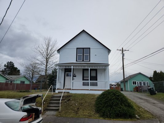 Exterior Repairs and Paint - Exterior of this home needed a lot of help! This home was completely transformed.