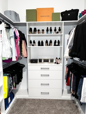 Closet Remodel - We organized this closet after out client had a closet removeled completed. Closet Remodel - We organized this closet after out client had a closet removeled completed.