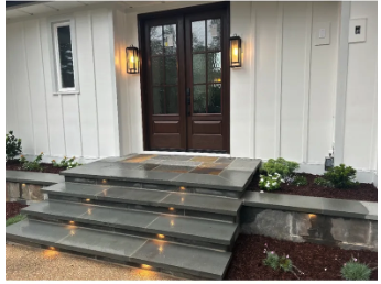 Front Step Remodel - We transform outdated front entryways into fresh, luxurious entrances, combining expert design with premium remodeling services.