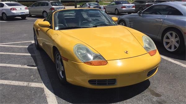 Porsche service and repair - We had a 2001 Porsche Boxster here for repair. It had the infamous IMS bearing failure. We can replace the bearing with updated LN engineering bearing using the special tool. We also repaired brakes, and performed oil change on vehicle. We provide an loaner car during the service, and a car wash at the end.