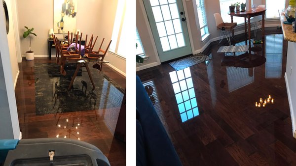 Water Mitigation - When you call, we will ask a few questions to help determine the resources needed to handle your water damage emergency. Austin Fire and Flood arrives on-site typically within two hours and performs a detailed assessment of the water damage. Technicians will determine the extent of flooding or water damage present, form a plan, and execute the water mitigation process quickly and efficiently. 

After initial inspection and with your consent, our technicians will start placing water extraction equipment to remove the bulk of excess or standing water.

While removing standing water, technicians will document and remove furnishings and personal items affected by water damage. Salvageable items will be taken away for cleaning and restoration while unsalvageable items will be discarded. Depending on the extent of water damage present and the class of water involved, we may need to remove drywall, insulation, or other construction materials damaged by water intrusion. This helps prevent microbial growth and will allow structural elements to be dried appropriately.

After water removal, our experienced technicians begin the important drying process. Austin Fire & Flood has a variety of industry-leading methods and equipment – open systems, closed systems, refrigerant dehumidifiers, and desiccant dehumidifiers – to maximize air movement. In addition to maximizing airflow, strategically placing drying equipment will allow structural components, hard-to-reach, and hidden pockets of water damage to dry effectively and quickly. While drying is in process, the equipment and moisture levels in the affected area will be monitored and adjusted as needed until dry out is complete. This can take anywhere from 12 hours to a few weeks depending on the extent of damage present. The average drying time is about 3-5 days.

Water damage from flooding, sewage backups, or other sources can contain bacteria, organic compounds, and other chemicals. These are often the source causing odor to your property after water damage occurs. The certified water damage restoration experts at Austin Fire & Flood use the latest technologies and equipment available to eliminate the odors associated with your water damage. When needed, Austin Fire & Flood will apply an antimicrobial treatment to assist with preventing mold growth.

Once drying is complete and the area is clean and sanitized, Austin Fire and Flood will work with you to restore the home or business after the flooding or water damage event. The reconstruction or rebuild phase can involve minor repairs or major remodeling involving entire areas of the property. If only minor repairs such as drywall repair and painting are needed, salvageable contents will be returned to the property. If major remodeling and structural repairs are needed contents will be returned after the repairs are complete.