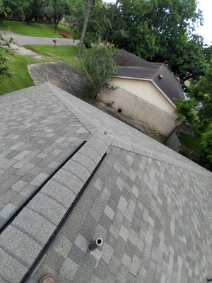 Brazoria County Roof Replacement, West Colombia - This customer called telling us that their insurance company would drop them if they don’t get the roof replaced! We came in and got his existing 3-Tab roof replaced with a new Class-3 Atlas Shingle with a set of accessories that they chose. No leaks! Windstorm approved! Brazoria County Roof Replacement, West Colombia - This customer called telling us that their insurance company would drop them if they don’t get the roof replaced! We came in and got his existing 3-Tab roof replaced with a new Class-3 Atlas Shingle with a set of accessories that they chose. No leaks! Windstorm approved!