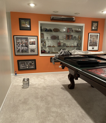 Basement Redesign - Our clients are increasingly wanting their basements painted to look top notch for the holidays. It will be our pleasure to make your space look fantastic. Give us a call to discuss your goals and our professional team will make it happen. Basement Redesign - Our clients are increasingly wanting their basements painted to look top notch for the holidays. It will be our pleasure to make your space look fantastic. Give us a call to discuss your goals and our professional team will make it happen.