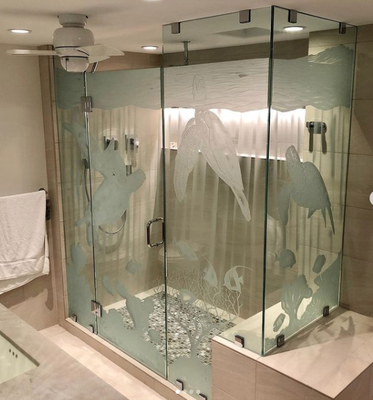 Shower Doors - Rainbow Glass can install many options for your shower needs. Shower Doors - Rainbow Glass can install many options for your shower needs.