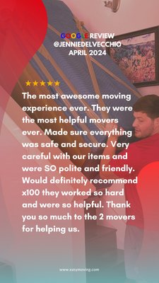 We Make Moving Easy! - Our professional team at Easy Moving is dedicated to providing a seamless and stress-free moving experience. From packing and transportation to unpacking and setup, we handle every detail with care and efficiency. Let us take the hassle out of your move!