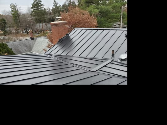 Metal Roofs - These are the metal roofs completed Metal Roofs - These are the metal roofs completed