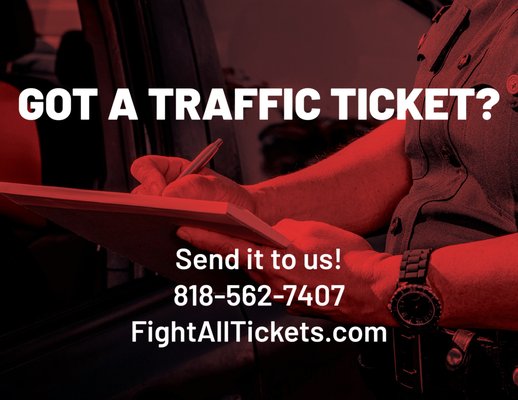 Traffic Ticket? FIGHT IT! - Whether it's a ticket for Speeding, Wrong Lane, Running a Red, or anything else - Fight It!
Did you know only about 7.1% of the population in Los Angeles actually fight the ticket!? (according to the Judicial Council). Its your turn to be part of the 7% to fight! Traffic Ticket? FIGHT IT! - Whether it's a ticket for Speeding, Wrong Lane, Running a Red, or anything else - Fight It!
Did you know only about 7.1% of the population in Los Angeles actually fight the ticket!? (according to the Judicial Council). Its your turn to be part of the 7% to fight!