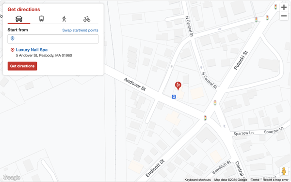 Check the map direction - The map marker has been adjusted. Please make sure Google is showing you the same location