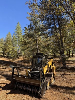 Heather Glen mastication - Our company was hired to masticate 9 acres of years of underbrush growth. The end results came out amazing. Heather Glen mastication - Our company was hired to masticate 9 acres of years of underbrush growth. The end results came out amazing.