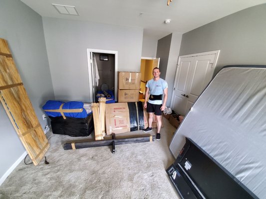 Interstate Move - Potomac, MD ---> Charlotte, NC - The customer was moving from MD to NC. Even if it was a last-minute call, we got him covered. His 3500 sq ft home was packed and protected by our movers and moved safely to Charlotte, NC. There were no damages or scratches to his furniture. 
"Thank you to the movers for taking care of my furniture and protecting everything." - Customer