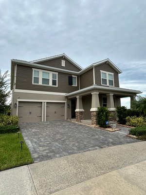 Exterior Paint - This Project a New painting, always with a lot of dedication and attention. Exterior Paint - This Project a New painting, always with a lot of dedication and attention.