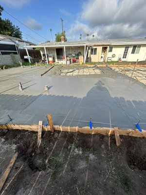 Laying down foundation - These foundations were all done by our team at “ Rays demo& construction”. We offer free quotes and have fair and honest pricing