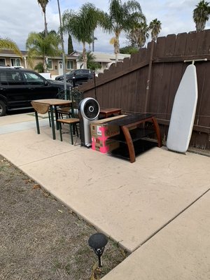 Repeat Customer - We picked up for this customer for the first time last week.
We must have won there confidence because just 3-4 days later we were booked again to pick up some more stuff.
They booked a 1/10 truck load online and paid online as well.
They were not home for the removal but they staged in in the driveway and got a $50 discount.
Our regular price for this sized load is $149 but taking advantage of our curbside discount they paid only $99
Who do you think they will call whenever they need another junk removal? Repeat Customer - We picked up for this customer for the first time last week.
We must have won there confidence because just 3-4 days later we were booked again to pick up some more stuff.
They booked a 1/10 truck load online and paid online as well.
They were not home for the removal but they staged in in the driveway and got a $50 discount.
Our regular price for this sized load is $149 but taking advantage of our curbside discount they paid only $99
Who do you think they will call whenever they need another junk removal?