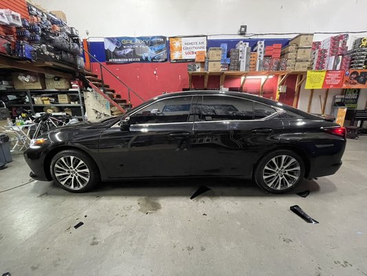 Window Tint for a Lexus IS350 - Window tint was done for a Lexus IS350 with 5% Limo tint all around. It gives the car a whole different look and makes it more attractive! Window Tint for a Lexus IS350 - Window tint was done for a Lexus IS350 with 5% Limo tint all around. It gives the car a whole different look and makes it more attractive!