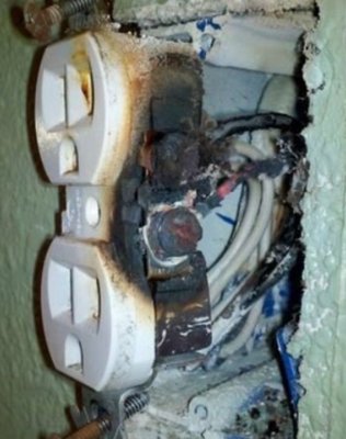 Mitigation of aluminum wiring in a home.  Alexa, what years did contractors install aluminum wiring? - During the 1960s and 70s builders installed homes with aluminum wiring to save cost.  Aluminum wiring is considered a fire hazard as the soft aluminum expands and contracts  at a different rate than with this dissimilar metal like copper.   (example: terminals on receptacles and switches)  with expansion and contraction at different rates electrical connections can come loose, causing corrosion and ultimately arcing in between them.  

￼ We will replace the device (switch / receptacle) and properly splice the aluminum and copper wires using Alum-icons specifically designed for this  purpose. Within supply arc fault protection on all circuits where we replaced the devices and mitigated the aluminum wiring per 2023 NEC code.