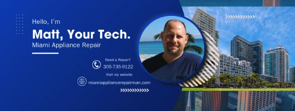 ⚡️Meet Your Appliance Repair Pro: Matt- Same-Day Appliance Repair ⚡️ - Serving homes and condos all over Miami-Dade, Matt has 20+ years of hands-on experience fixing refrigerators, washers, dryers, dishwashers, and ovens. He travels to your neighborhood, carries most common parts for same-day repairs, and specializes in trusted brands like Whirlpool, KitchenAid, GE, Frigidaire, Maytag, Amana, and Roper.
Text-first scheduling means no phone tag—just send Matt a photo of your appliance and a quick description to 305-735-9122. He’ll quickly let you know if he can help, often fixing issues on the first visit. Matt brings a personal touch that big companies can’t match, offering honest advice, upfront pricing, and care for every job.
Skip the guesswork and unnecessary appliance replacements. Text Matt today for reliable, personalized service from a true local expert. ⚡️Meet Your Appliance Repair Pro: Matt- Same-Day Appliance Repair ⚡️ - Serving homes and condos all over Miami-Dade, Matt has 20+ years of hands-on experience fixing refrigerators, washers, dryers, dishwashers, and ovens. He travels to your neighborhood, carries most common parts for same-day repairs, and specializes in trusted brands like Whirlpool, KitchenAid, GE, Frigidaire, Maytag, Amana, and Roper.
Text-first scheduling means no phone tag—just send Matt a photo of your appliance and a quick description to 305-735-9122. He’ll quickly let you know if he can help, often fixing issues on the first visit. Matt brings a personal touch that big companies can’t match, offering honest advice, upfront pricing, and care for every job.
Skip the guesswork and unnecessary appliance replacements. Text Matt today for reliable, personalized service from a true local expert.