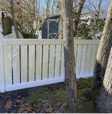 FENCE POWER WASHING - Fence power washing is not a job for general contractors. Power washing an Atlantic County or Cape May County area fence requires skill and experience and the right tools to get the job done quickly yet safely. Power wash systems offered by Passarella's Power Washing dissolve thick, caked-on dirt, grime, sand, silt, and other residues from every inch of your fence without causing damage or leaving behind unpleasant chemical odors. 

Don't put off your fence power washing in South Jersey that you need to have done! The longer you put off exterior house washing, concrete, paver, deck and fence power washing, the more damage your property suffers! Our area's hot summers, mixed with our cold, wet winters and abrasive sand and silt wear away at your exterior surfaces, leading to premature damage and costly repairs. 

Atlantic and Cape May Counties pressure washing services by the pros at Passarella's Power Washing removes harmful residues and keeps your property in tiptop shape!