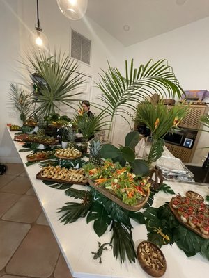 “Two Wild” Birthday Party with All the Best Appetizers - This event was put together with so much care and attention and we were so glad to have worked with the party planner to create this beautiful spread. We supplied all the food and set up all appetizer options for grazing guests. Contact us to book a party for your next birthday, dinner, get together! “Two Wild” Birthday Party with All the Best Appetizers - This event was put together with so much care and attention and we were so glad to have worked with the party planner to create this beautiful spread. We supplied all the food and set up all appetizer options for grazing guests. Contact us to book a party for your next birthday, dinner, get together!