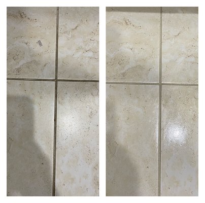 Need tile & grout cleaned? - A client needed the kitchen floor tile/grout cleaned. No chemicals just steamed cleaned. Need tile & grout cleaned? - A client needed the kitchen floor tile/grout cleaned. No chemicals just steamed cleaned.