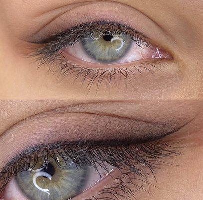 Eyeliner, Eyeshadow and lash enhancement - Brazilian Technique