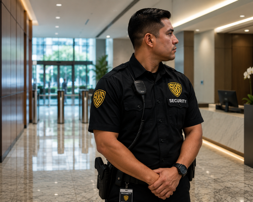 Professional Office Building Security Services - Protect your tenants, employees, and visitors with professional office building security services from Stealthwatch Security. We provide licensed security guards for Class A office buildings, commercial properties, corporate campuses, and business parks throughout Southern California.
Our experienced officers provide lobby security, access control, visitor management, foot patrols, mobile patrol, parking garage security, after-hours building security, alarm response, and emergency response to help maintain a safe and professional environment.
Whether you need 24/7 office building security, daytime lobby security, or overnight patrol services, our team delivers reliable protection tailored to your property's needs.
Office Building Security, Commercial Security Guards, Office Security Services, Class A Office Building Security, Lobby Security, Access Control, Visitor Management, Mobile Patrol, Parking Garage Security, Commercial Property Security, Corporate Security, Security Guard Company, Licensed Security Guards, 24/7 Security Services. Professional Office Building Security Services - Protect your tenants, employees, and visitors with professional office building security services from Stealthwatch Security. We provide licensed security guards for Class A office buildings, commercial properties, corporate campuses, and business parks throughout Southern California.
Our experienced officers provide lobby security, access control, visitor management, foot patrols, mobile patrol, parking garage security, after-hours building security, alarm response, and emergency response to help maintain a safe and professional environment.
Whether you need 24/7 office building security, daytime lobby security, or overnight patrol services, our team delivers reliable protection tailored to your property's needs.
Office Building Security, Commercial Security Guards, Office Security Services, Class A Office Building Security, Lobby Security, Access Control, Visitor Management, Mobile Patrol, Parking Garage Security, Commercial Property Security, Corporate Security, Security Guard Company, Licensed Security Guards, 24/7 Security Services.