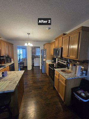 Cleaning Job - Home - This was the first clean of a new client relationship, it was a standard clean and took around 6 hours. The clean included two bathrooms that I forgot to get pictures of.