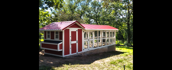 Won't Fly the Coup! - Take a look at our recent custom chicken coop project—designed and built with both function and charm in mind. This sturdy, ventilated coop provides a safe, comfortable home for hens while adding rustic appeal to any backyard. Please note: this project is just one example of the quality craftsmanship and attention to detail we bring to every build. Contact us to discuss your own unique construction needs! Won't Fly the Coup! - Take a look at our recent custom chicken coop project—designed and built with both function and charm in mind. This sturdy, ventilated coop provides a safe, comfortable home for hens while adding rustic appeal to any backyard. Please note: this project is just one example of the quality craftsmanship and attention to detail we bring to every build. Contact us to discuss your own unique construction needs!