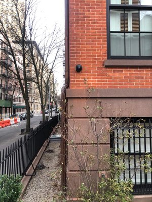 Townhouse security system in Brooklyn - This beautiful Brooklyn Townhouse needed an All-Included security system. Linked Security have designed a multi layer system including - CCTV system with beautiful black cameras, entry system fo 2 doors including Doorbird intercom - forwards the video calls to the owners mobile device, and an access control system with proximity readers so the owner can use key fobs, and an alarm system to protect all doors and windows.
We really enjoyed working on this project, it came out super nice! Townhouse security system in Brooklyn - This beautiful Brooklyn Townhouse needed an All-Included security system. Linked Security have designed a multi layer system including - CCTV system with beautiful black cameras, entry system fo 2 doors including Doorbird intercom - forwards the video calls to the owners mobile device, and an access control system with proximity readers so the owner can use key fobs, and an alarm system to protect all doors and windows.
We really enjoyed working on this project, it came out super nice!