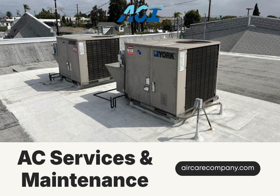 Total AC Care - Air Care Inc. is a trusted HVAC company in Los Angeles, specializing in AC maintenance, repair, and installation, along with air duct cleaning and water heater services. Our expert technicians ensure your heating and cooling systems run efficiently, providing energy-saving solutions and reliable service to keep your home or business comfortable year-round. Whether you need routine maintenance, system upgrades, or emergency repairs, we deliver high-quality workmanship with a commitment to customer satisfaction. Contact us today!