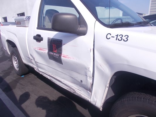 Before and After- Colorado Truck - Great before and after pictures from a recent Chevy Colorado repair! So proud of the Boulevard Collision Center Team! Before and After- Colorado Truck - Great before and after pictures from a recent Chevy Colorado repair! So proud of the Boulevard Collision Center Team!